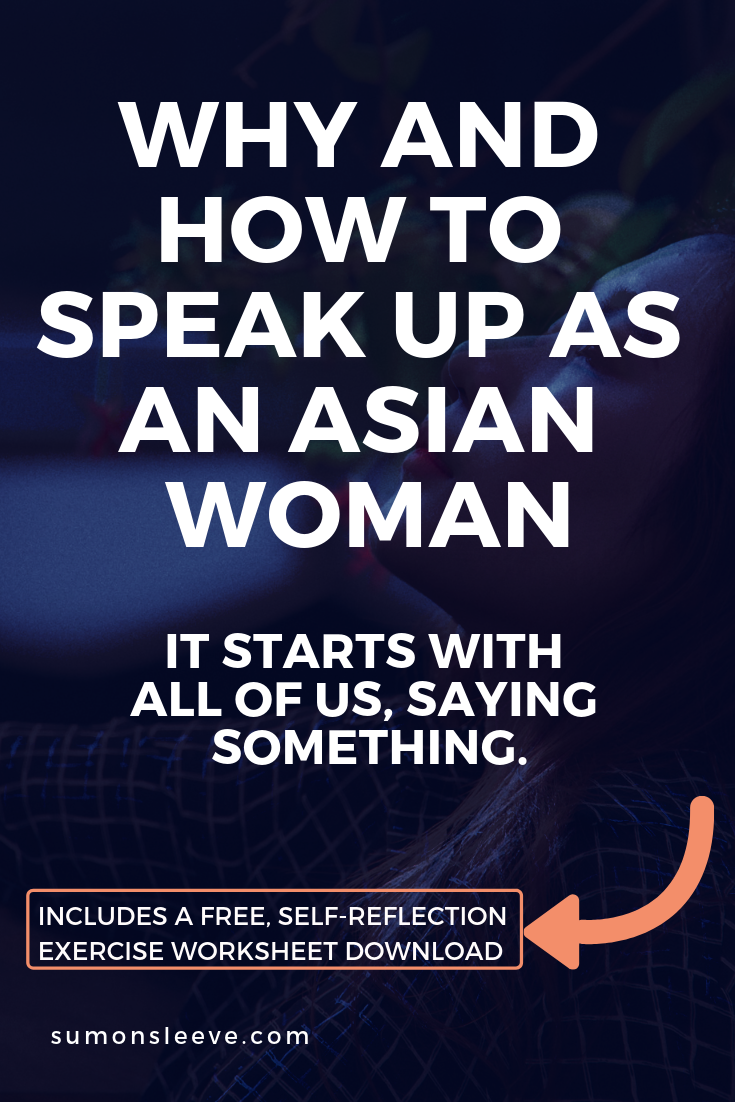 How to speak up as an asian woman