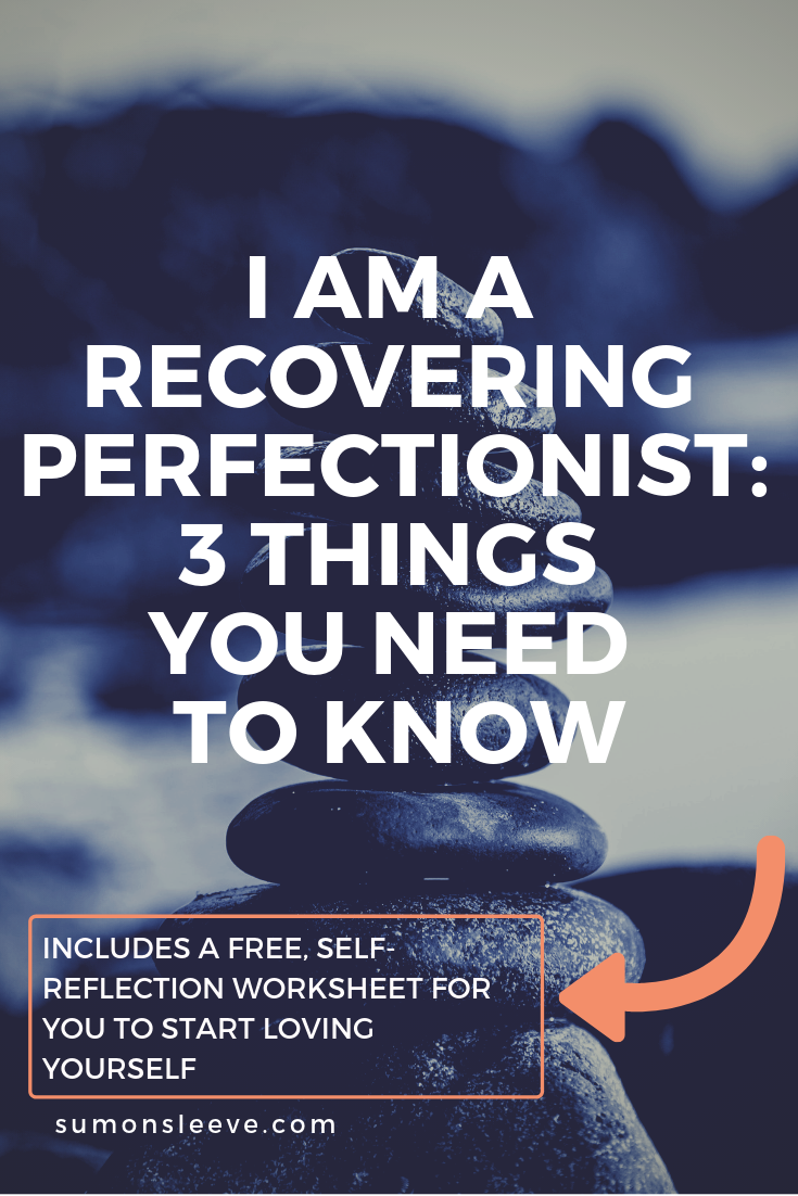 recovering perfectionist