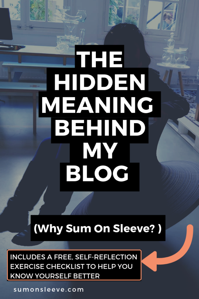 why sum on sleeve meaning behind the blog