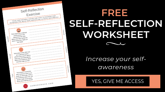 FREE SELF-REFLECTION EXERCISE WORKSHEET DOWNLOAD
