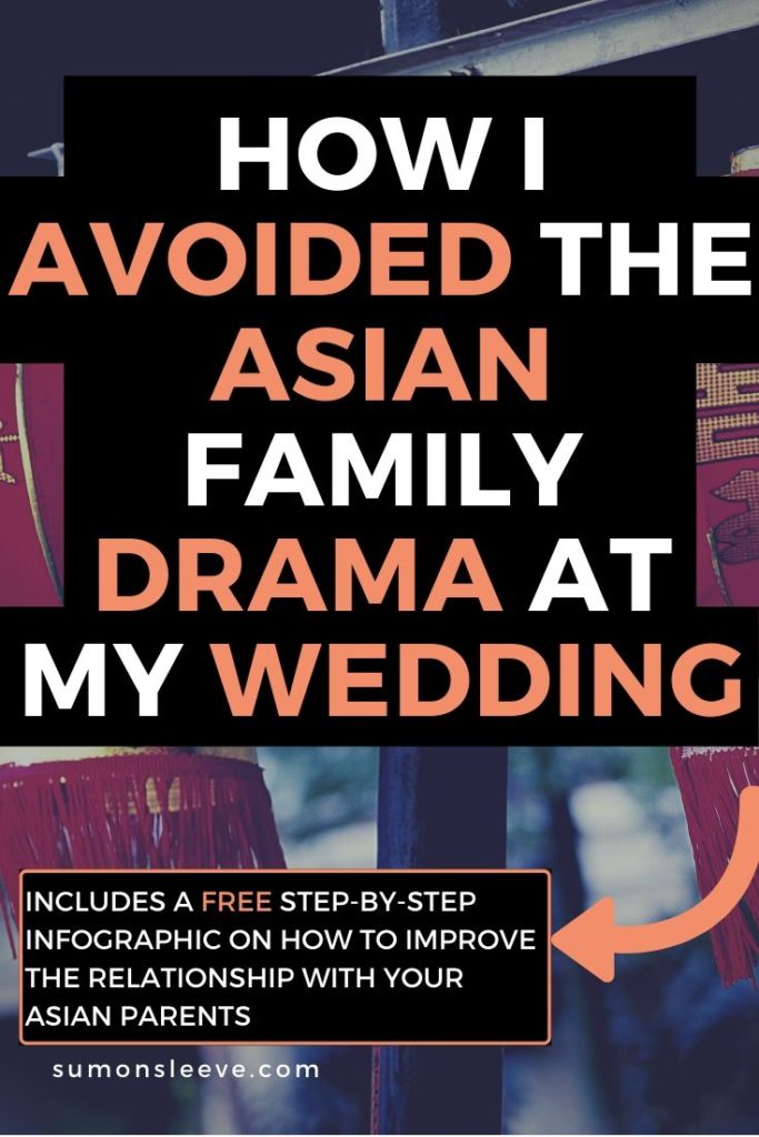 How I avoided the Asian family drama at my wedding