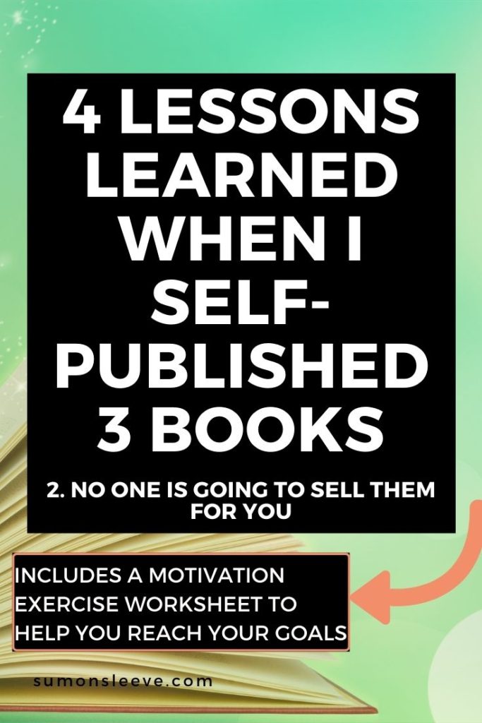 4 lessons Learned When I Self-Published 3 Books