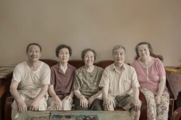 respect your elders older asians sitting